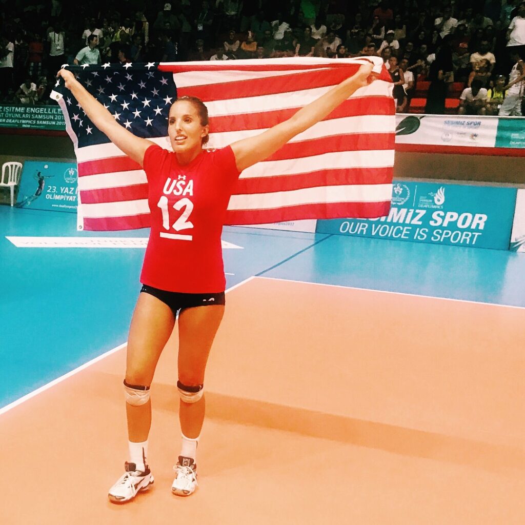 Sarah Tubert - USA Deaf Volleyball